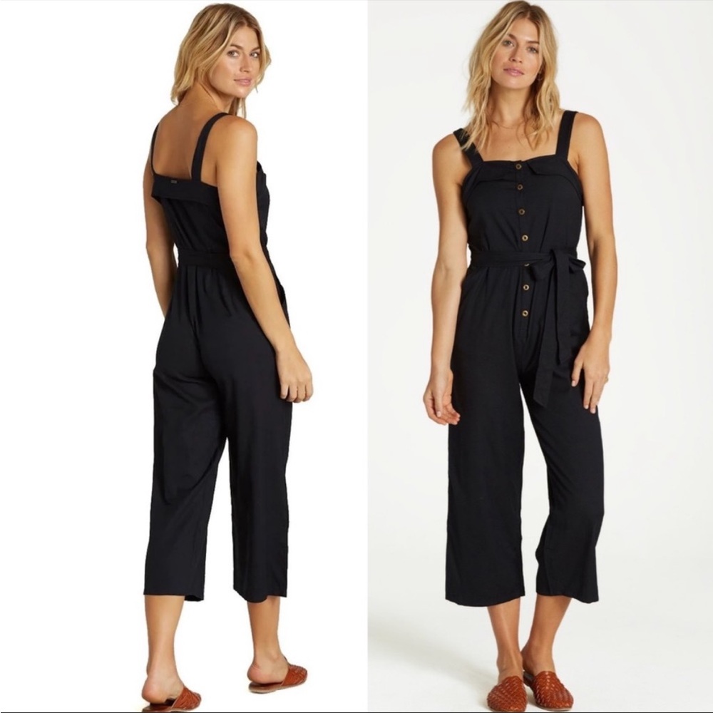 Billabong Black Jumpsuit